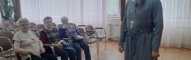 Иерей Алексей встретился с бойцами СВО и членами семей