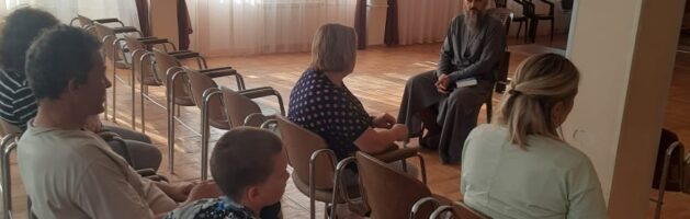 Иерей Алексей Дорохин провёл беседу о нецензурной лексике и необходимости посещения храма и участия в Таинствах Церкви