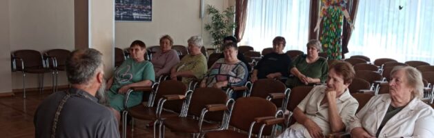 Очередная беседа с отдыхающими по теме книги Бытие