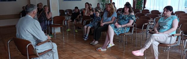 Иерей Алексий Дорохин провёл новую встречу с отдыхающими в санатории «Звездный»