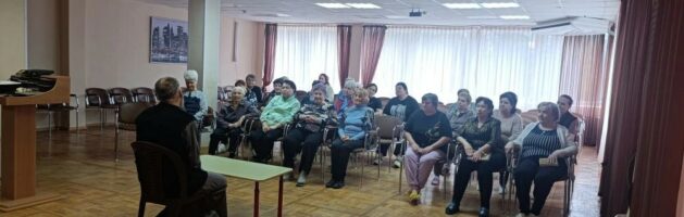Иерей Алексий Дорохин провёл очередную беседу с отдыхающими в санатории «Звездный»